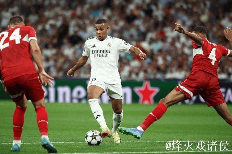 欧冠-姆巴佩与恩德里克建功 皇马主场3-1击败斯图加特 欧冠-姆巴佩与恩德里克建功 皇马主场3-1击败斯图加特